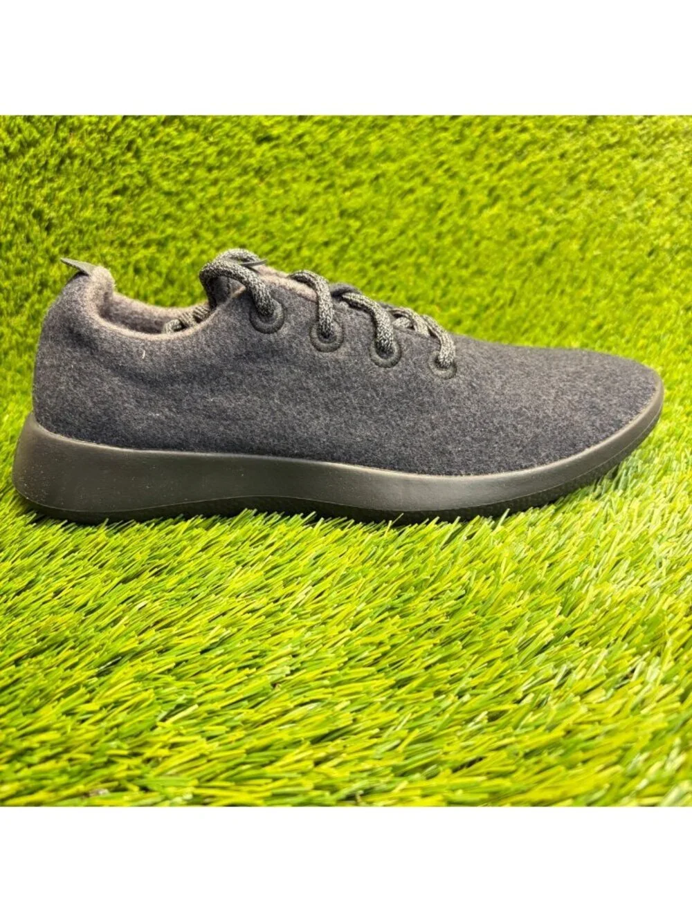Allbirds Wool Runners Womens Size 11 Black Athletic Running Shoes Sneakers